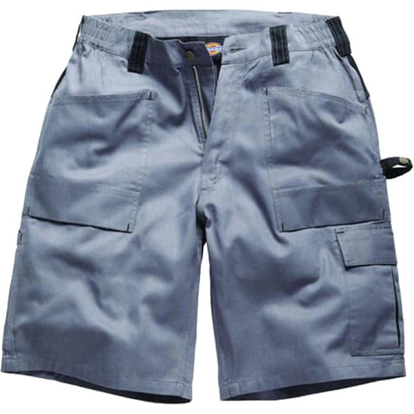 Dickies Mens Grafter Duo Tone Shorts Grey / Black 40"