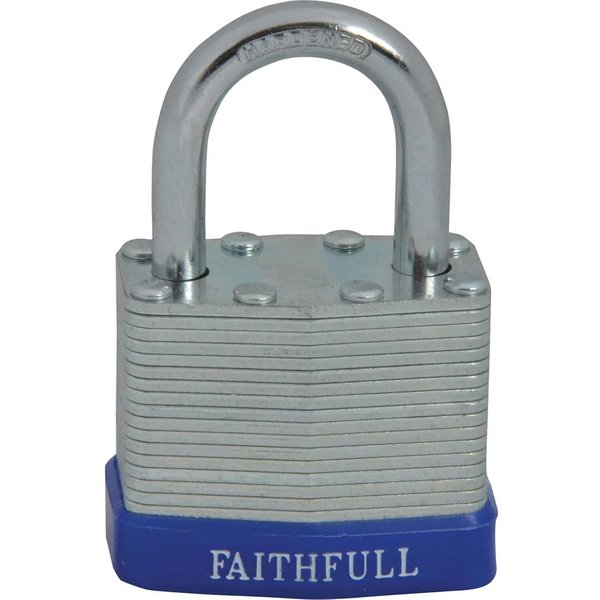 Faithfull Laminated Steel Padlock