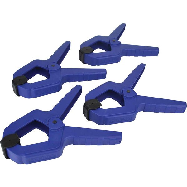 Faithfull Spring Clamp 75mm (3in) (Pack 4) FAISPCL3