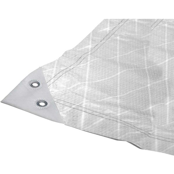 Faithfull Tough Tarp White Tarpaulin
