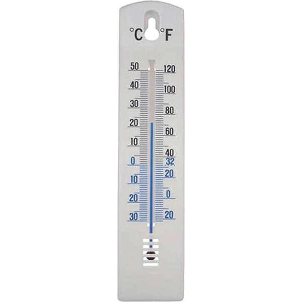 Faithfull Wall Thermometer - Plastic 200mm FAITHPLASTIC