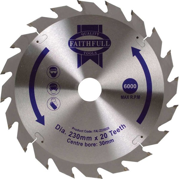 Faithfull Fast Rip TCT Circular Saw Blade
