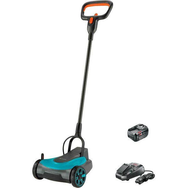 Gardena HANDYMOWER P4A 18v Cordless Rotary Lawnmower 220mm