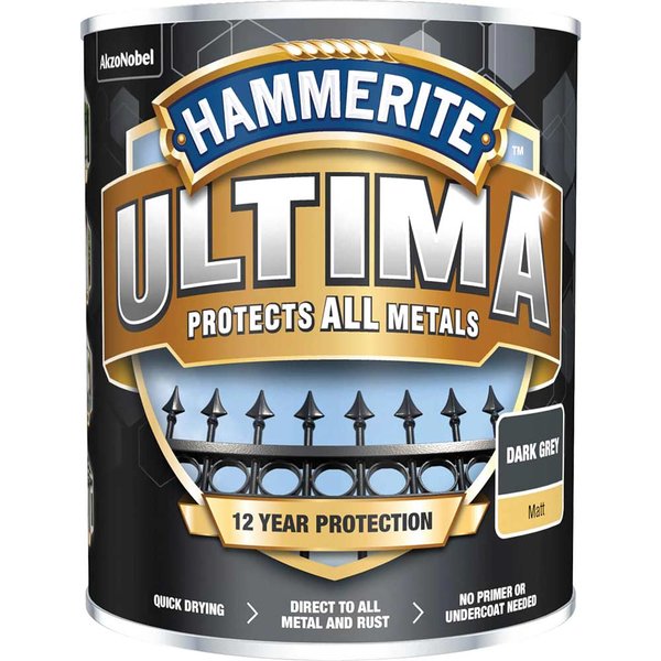 Hammerite Ultima Metal Paint Matt
