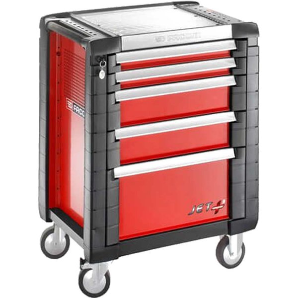 Facom JET+ 5 Drawer Tool Roller Cabinet Red