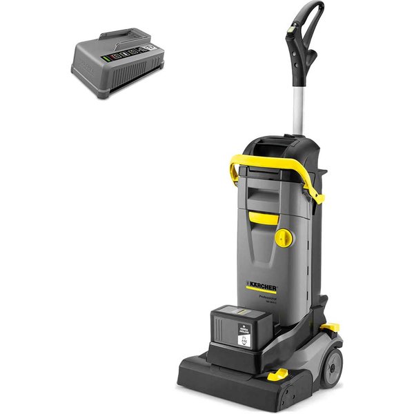 Karcher BR 30/4 C BP Professional 36v Cordless Small Area Floor Cleaner and Scrubber Drier