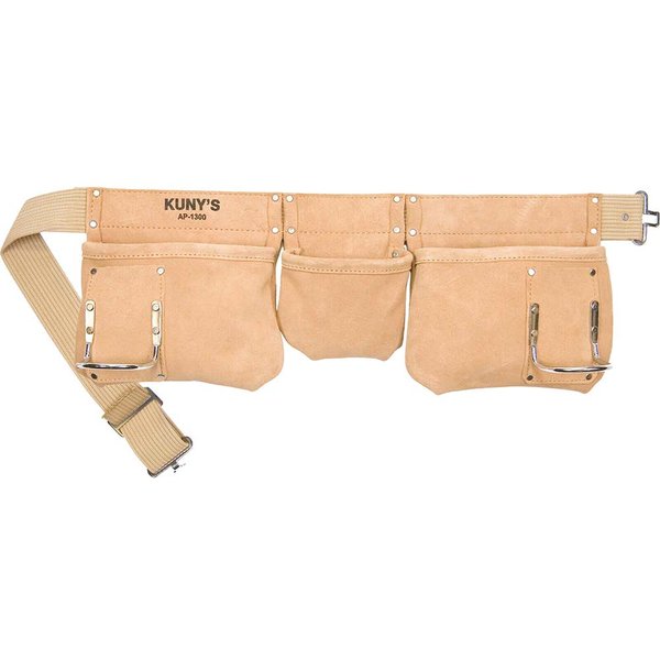 Kuny's AP-1300 Carpenter's Apron 5 Pocket Suede Leather AP1300