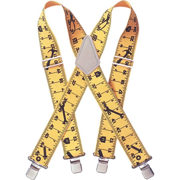 Kuny's SP-15YT Yellow Tape Measure Braces 2in Wide SP15YT