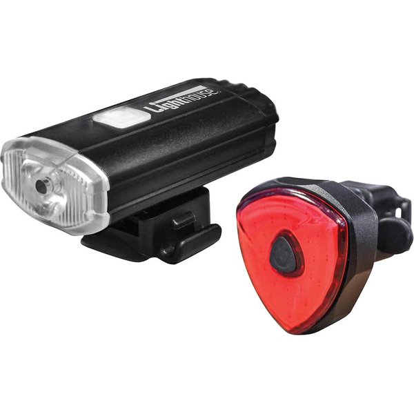 Lighthouse Elite Rechargeable LED Bike Light Set HL-BK4091 & 4902