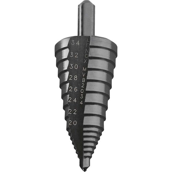 Lenox Varibit Step Drill Bit Metric 20mm - 34mm
