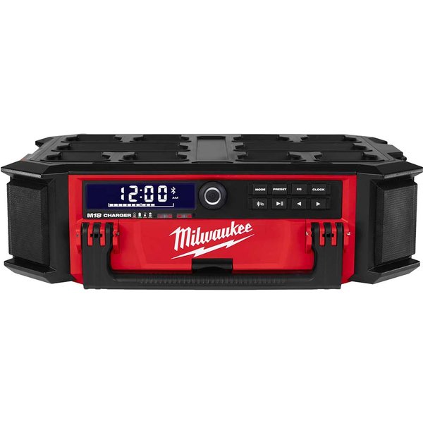 Milwaukee M18 PRCDAB+ 18v Cordless Packout Radio and Battery Charger