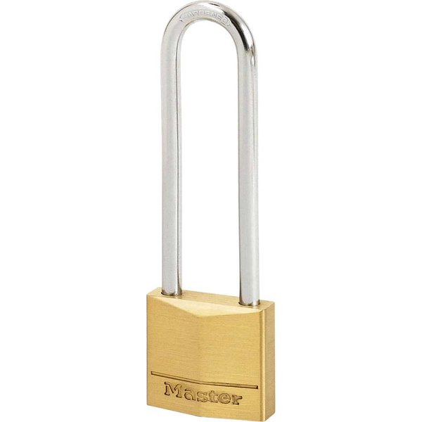 Master Lock Solid Brass 50mm Padlock 5-Pin - 64mm Shackle 150EURDLJ
