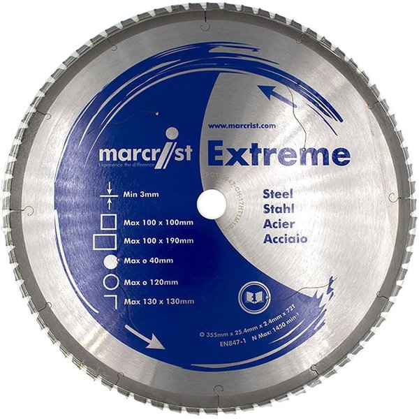 Marcrist 355 Extreme Steel Cutting Blade
