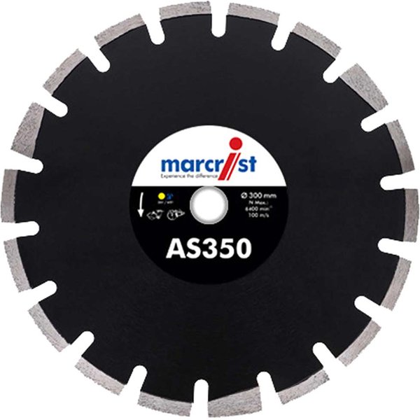 Marcrist AS350 Asphalt Diamond Blade