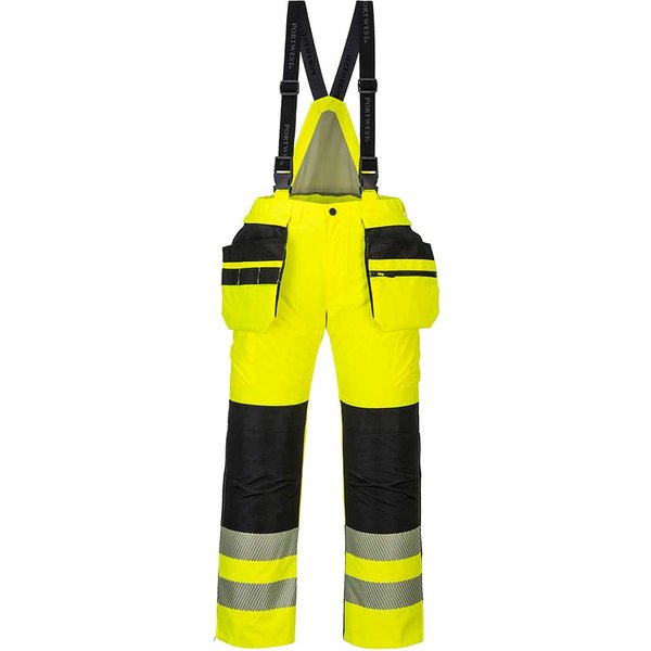 Oxford Weave 300D Class 2 PW3 Hi Vis Winter Trousers
