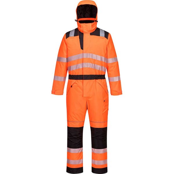 Oxford Weave 300D Class 3 PW3 Hi Vis Winter Coverall