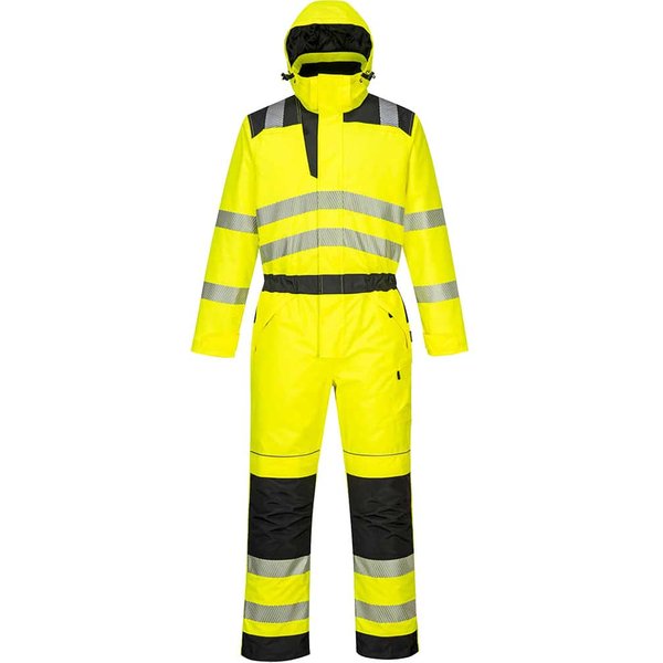 Oxford Weave 300D Class 3 PW3 Hi Vis Winter Coverall
