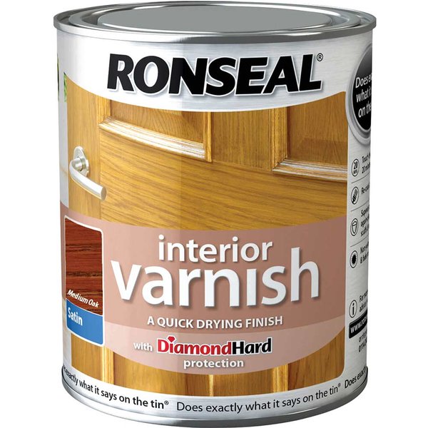 Ronseal Interior Satin Quick Dry Varnish