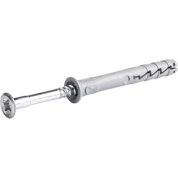 Rawl FX-N-L Nylon Hammer In Fixing with A2 Steel Countersunk Head Screw