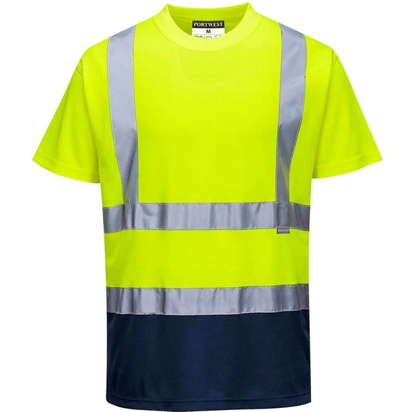 Portwest Hi Vis Contrast Short Sleeve T Shirt