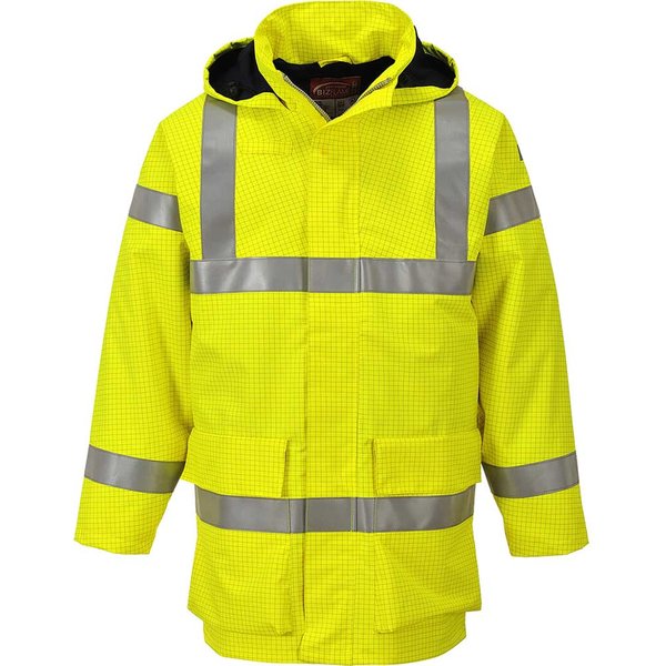 BizFlame Hi Vis Flame Resistant Rain Multi Lite Jacket