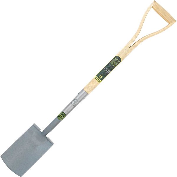 Kew Gardens Treaded Carbon Steel Border Spade