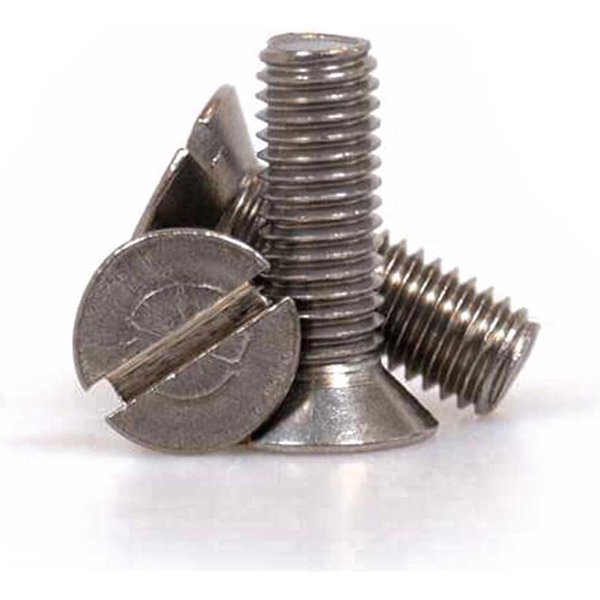 Sirius Countersunk Machine Screw Slotted BZP M6 40mm Pack of 1