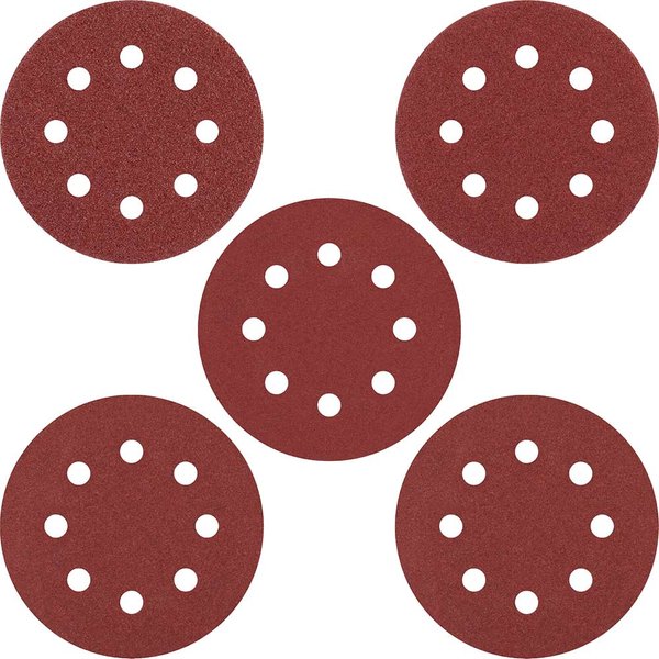 Stanley Hook and Loop ROS Sanding Discs 115mm