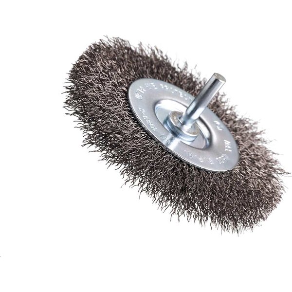 Stanley Crimped Steel Wire Wheel Brush