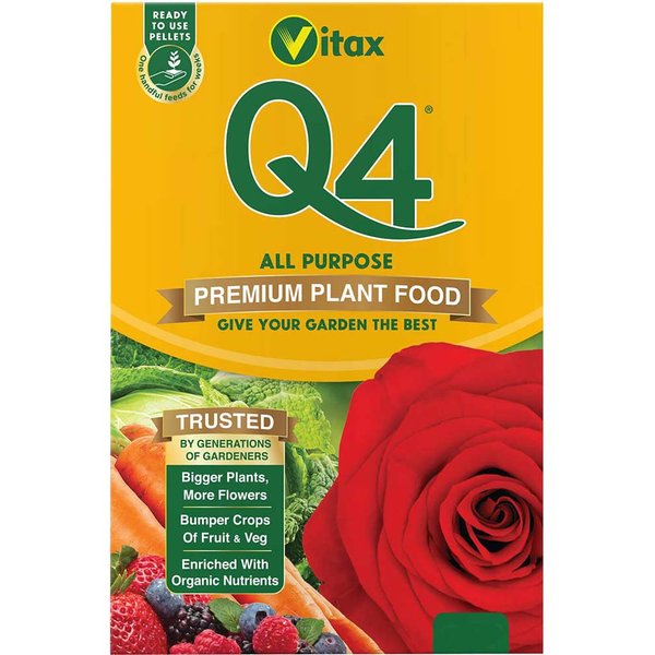 Vitax Q4+ General Purpose Fertilizer Pellets