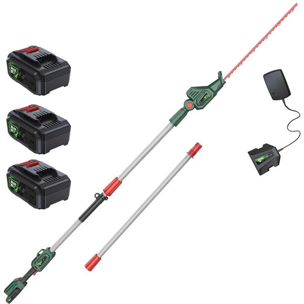 Webb Eco WEV20PHT 20v Cordless Long Reach Hedge Trimmer 500mm