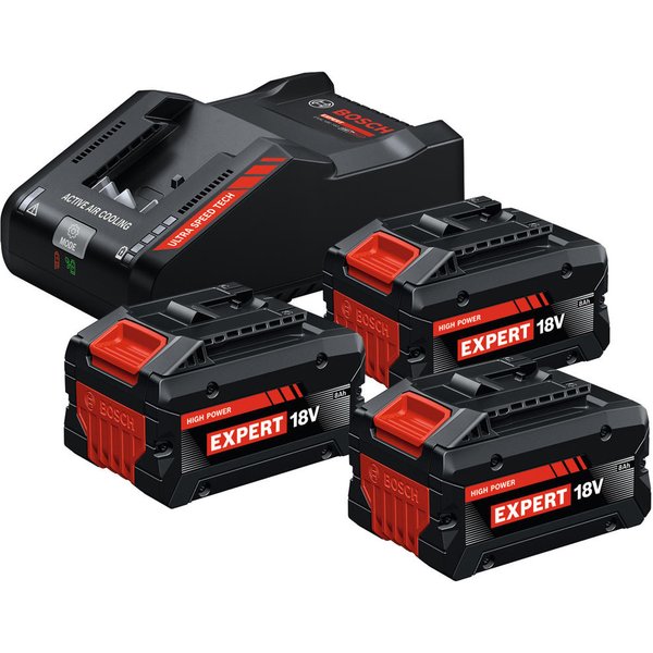 Bosch Expert PRO 18v Cordless Battery 8ah and Charger Set