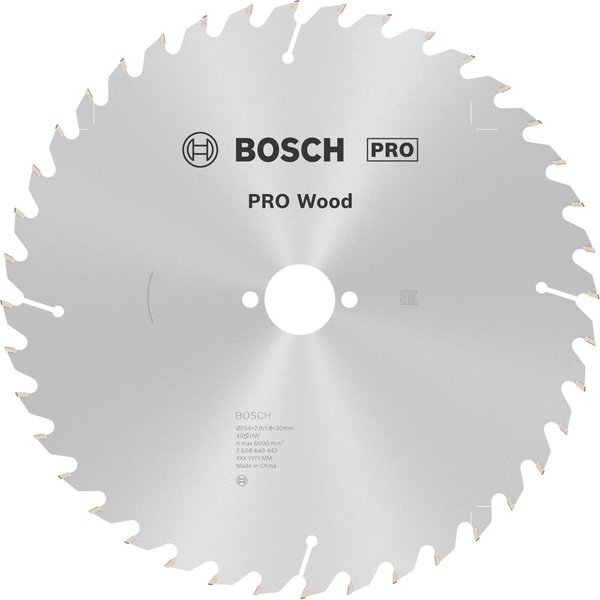 Bosch PRO Wood Cutting Mitre Saw Blade