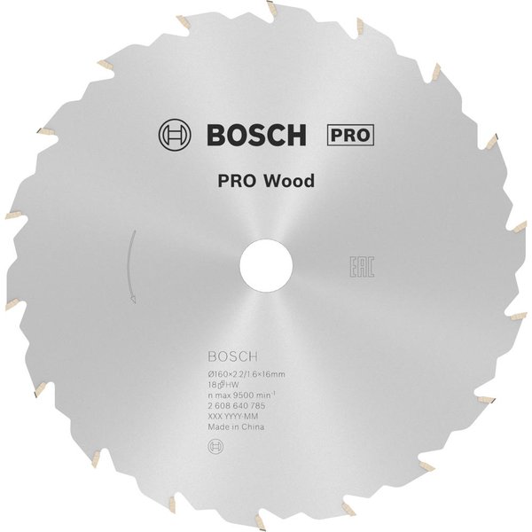 Bosch PRO Speedline Wood Cutting Saw Blade