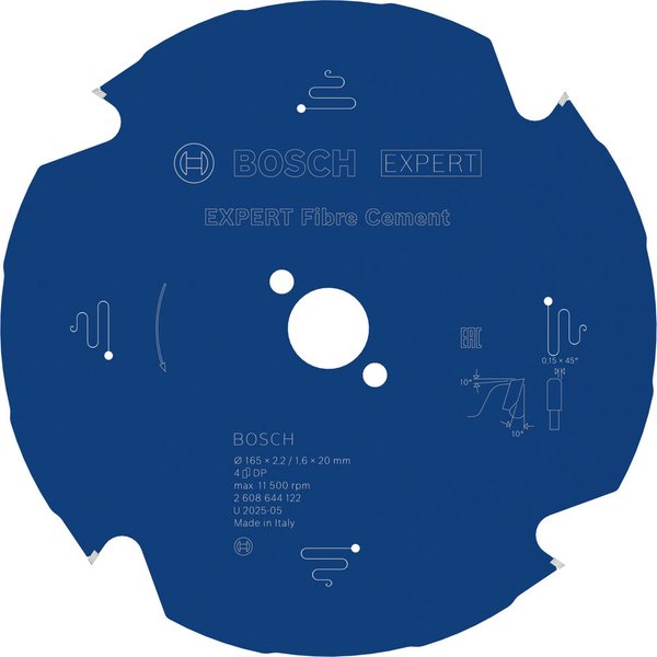 Bosch EXPERT Fiber Cement Cutting Saw Blade