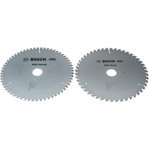 Bosch PRO 2 Piece Optiline Wood Cutting Circular Saw Blade Set 216mm