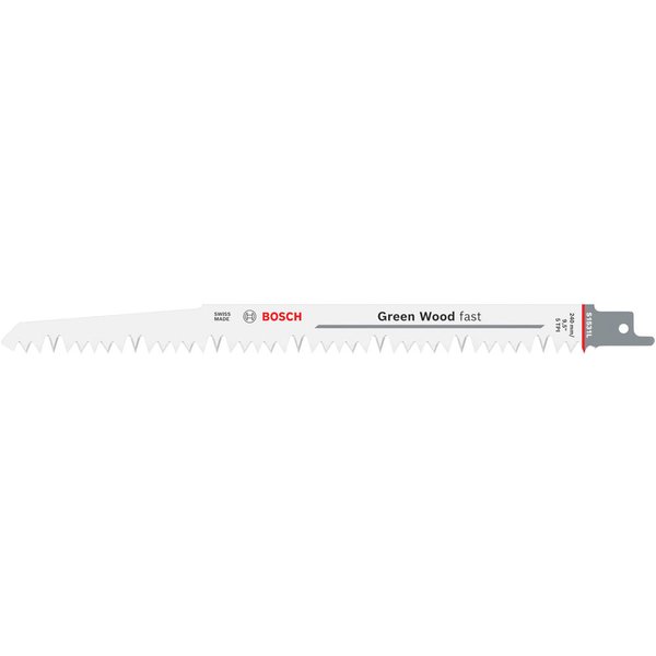 Bosch S1531L Wood Cutting Reciprocating Sabre Saw Blades