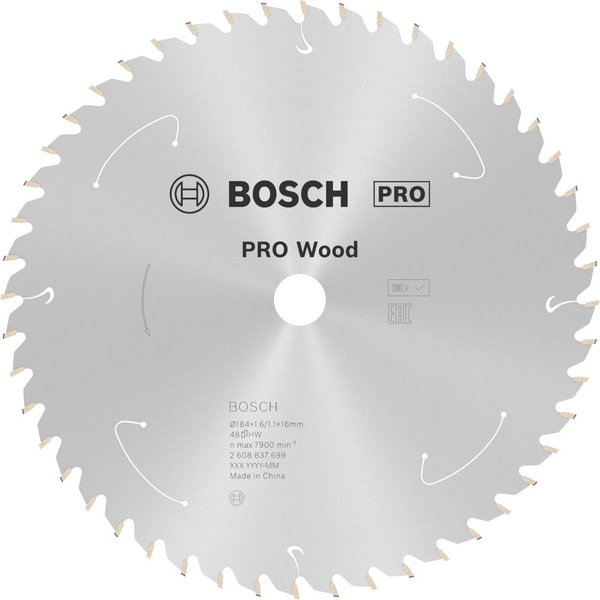 Bosch PRO Cordless Wood Cutting Circular Saw Blade