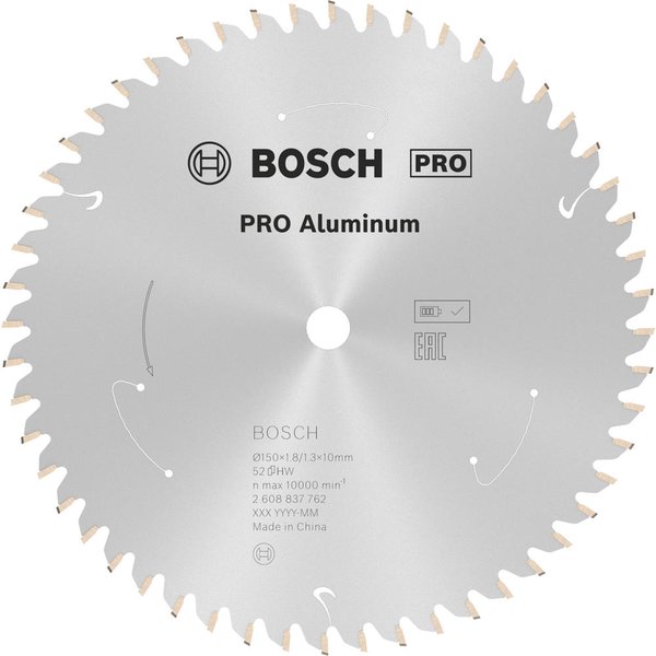 Bosch PRO Cordless Circular Saw Blade for Aluminium
