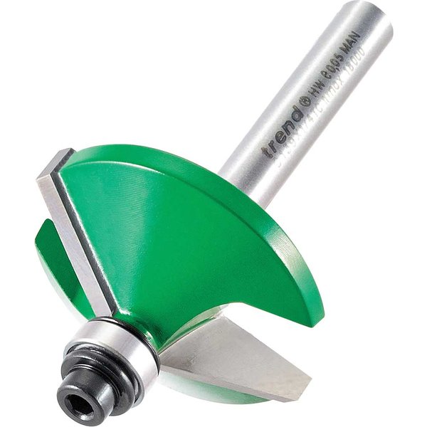 Trend CRAFTPRO Bearing Guided Bevel Router Cutter