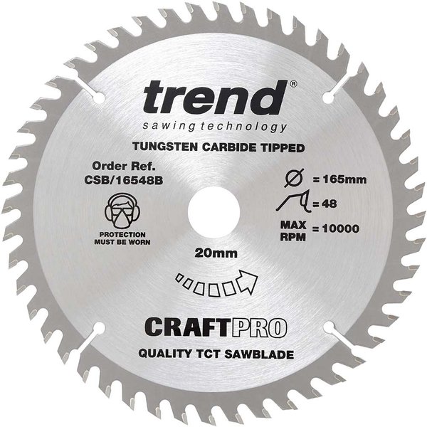 Trend CRAFTPRO Wood Cutting Saw Blade
