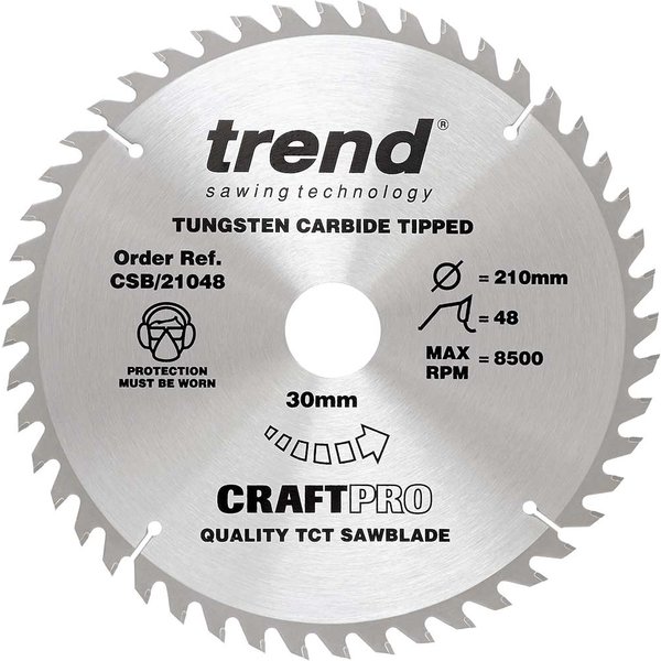 Trend CRAFTPRO Wood Cutting Saw Blade
