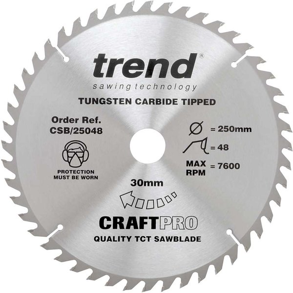 Trend CRAFTPRO Wood Cutting Saw Blade