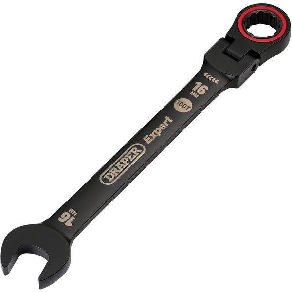 Draper Expert Hi-Torq Flexible Head Ratchet Combination Spanner