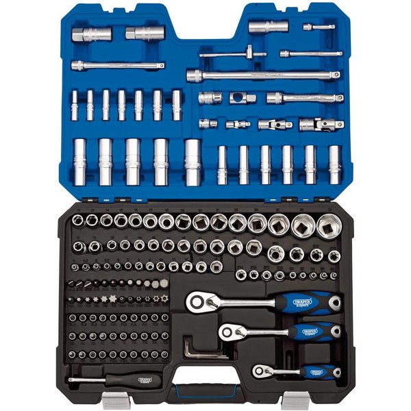 Draper 149 Piece Combination Drive Hex Socket and Screwdriver Bit Set Metric and Imperial