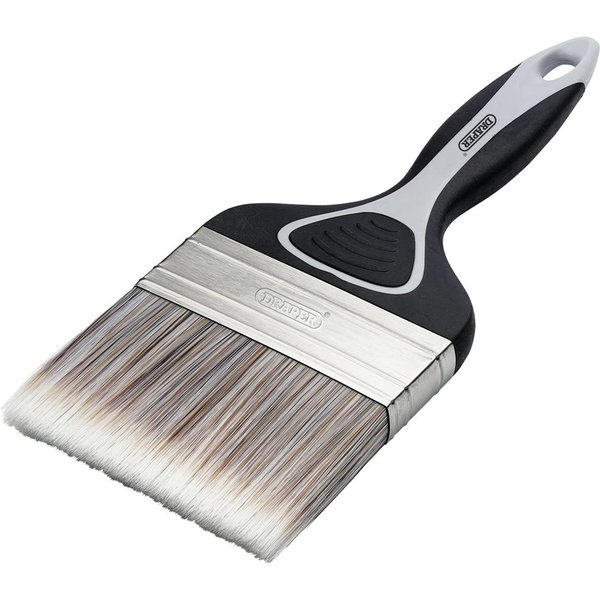 Draper Soft Grip Flat Paint Brush 100mm