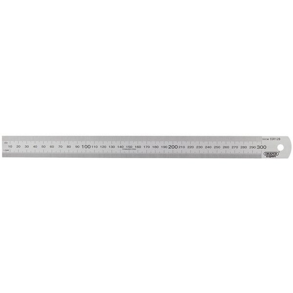 Draper Expert Stainless Steel Rule 12" / 300mm