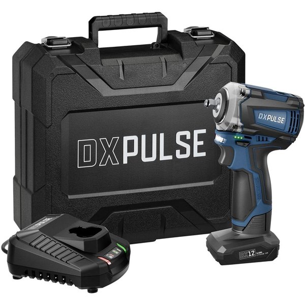 Draper DXPULSE 12v Cordless Brushless 3/8" Drive Impact Wrench