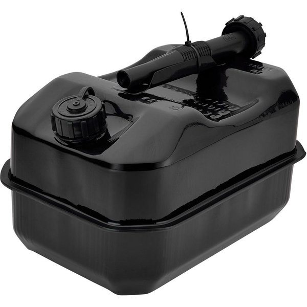 Draper Flat Steel Fuel Can 10l Black