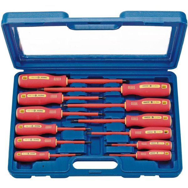 Draper 12 Piece VDE Insulated Screwdriver Set